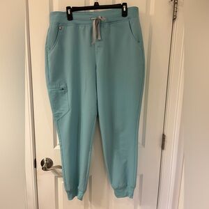 FIGS Women’s Sealglass Zamora High Waisted Jogger Scrub Pant X-LARGE
